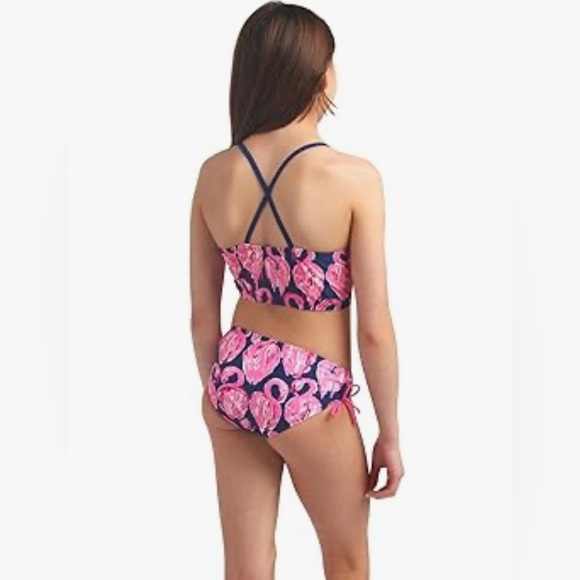 Kanu Surf Kids' Flamingo Bikini Set - Picture 3 of 4